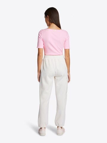 Effilé Pantalon cargo Rich & Royal en blanc