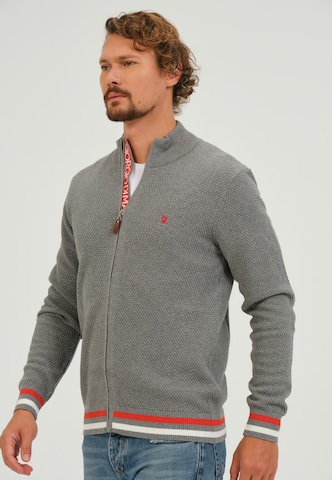 Vestes en maille Giorgio di Mare en gris