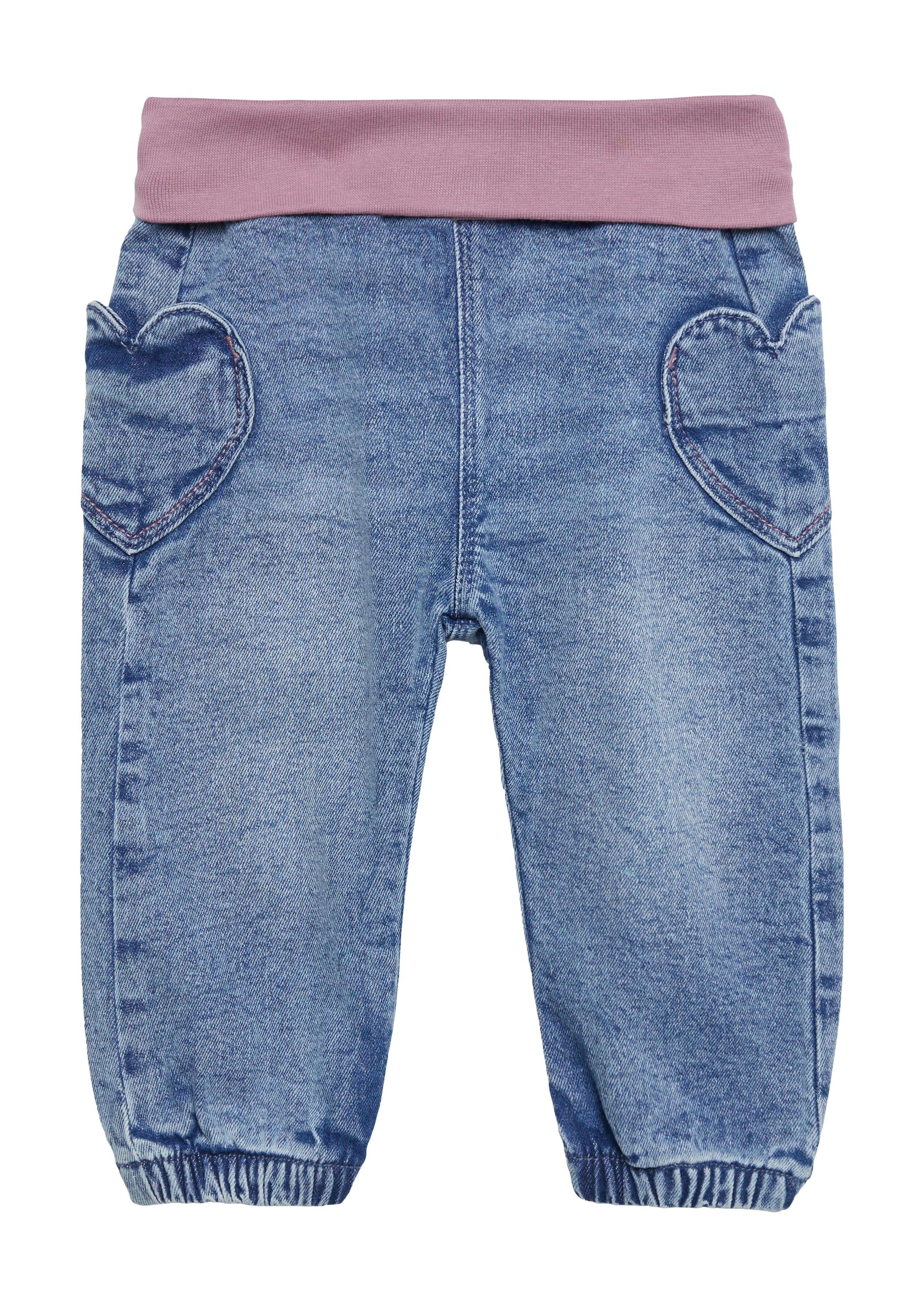 s.Oliver Hose in blau / altrosa, Produktansicht