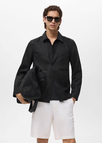 MANGO MAN Jacke 'Darin' in Schwarz: Vorderseite