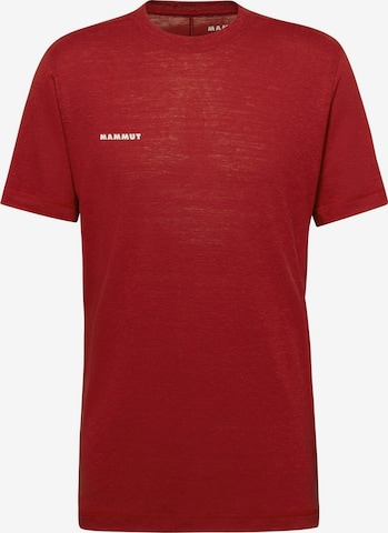 MAMMUT T-Shirt ‘Massone Light’ in Rot: Vorderseite