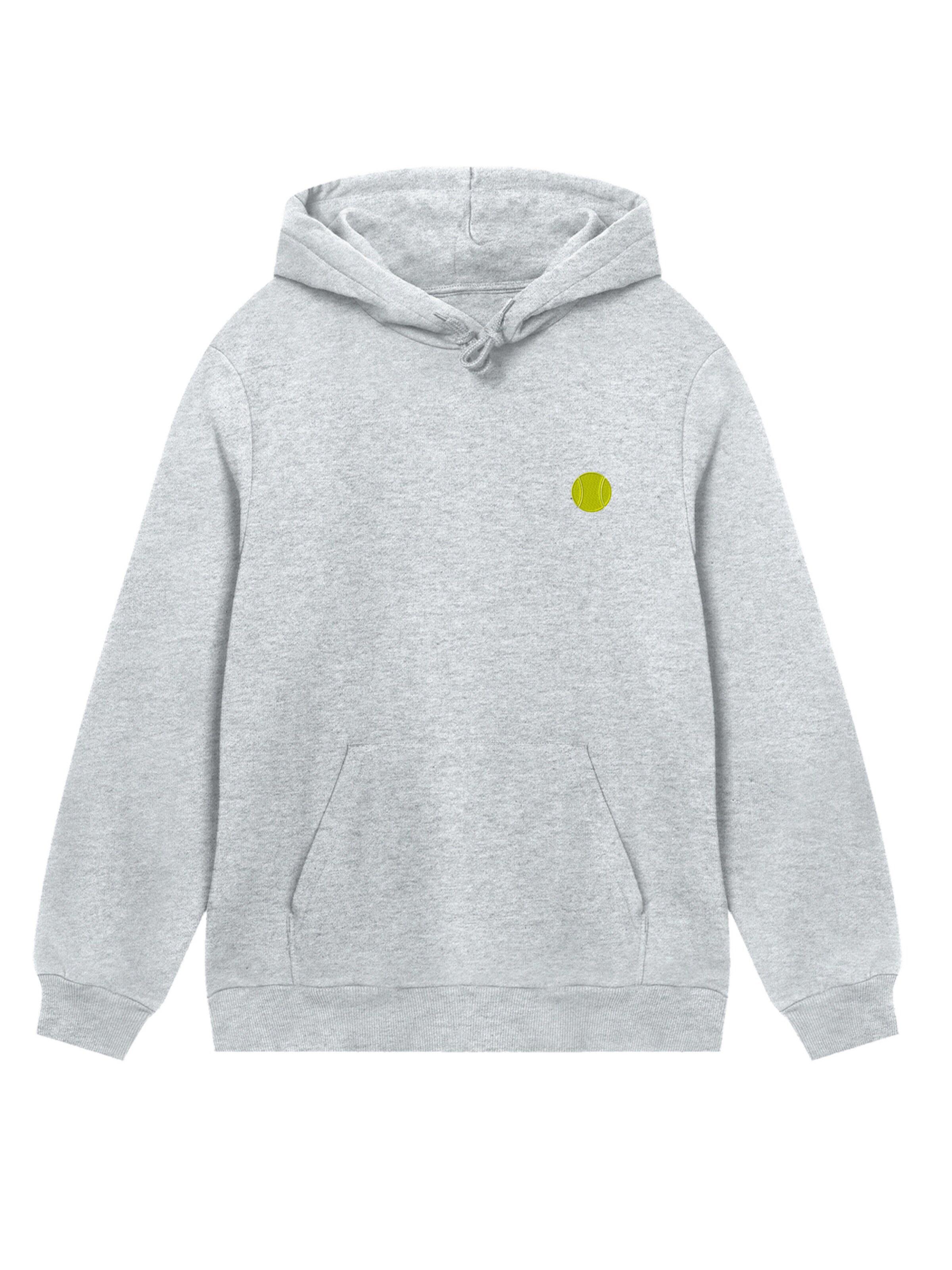 F4NT4STIC Sweatshirt 'Tennis' in Grey: front