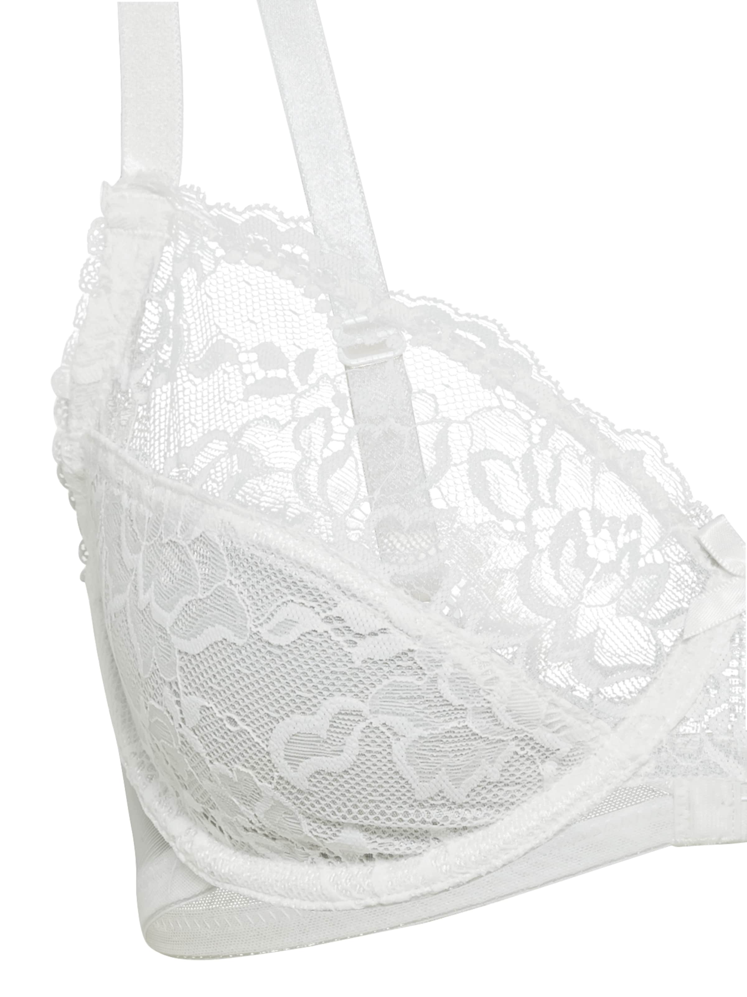 LASCANA Балконет Бюстгальтер в Бежевый