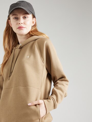G-STAR Sweatshirt 'Premium core 2.0' in Beige