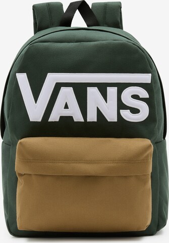 VANS - Mochila 'Old School' en verde: frente