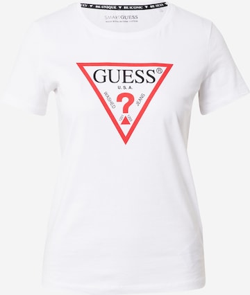 Maglietta di GUESS in bianco: frontale