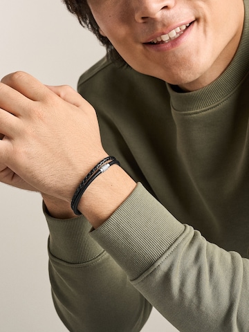 FOSSIL Armband 'Machine' in Silber: Vorderseite