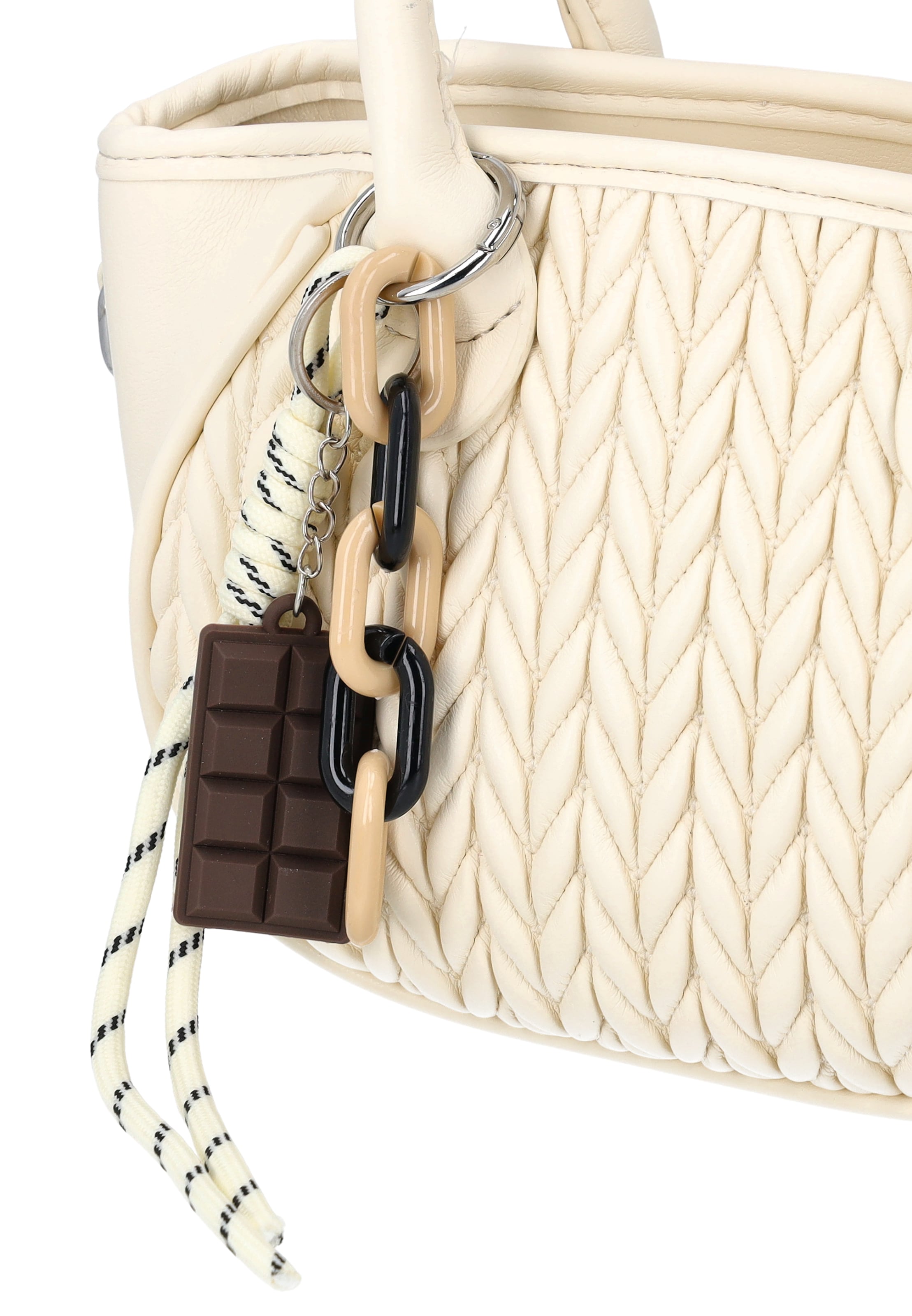 Usha - Bolso de mano en blanco