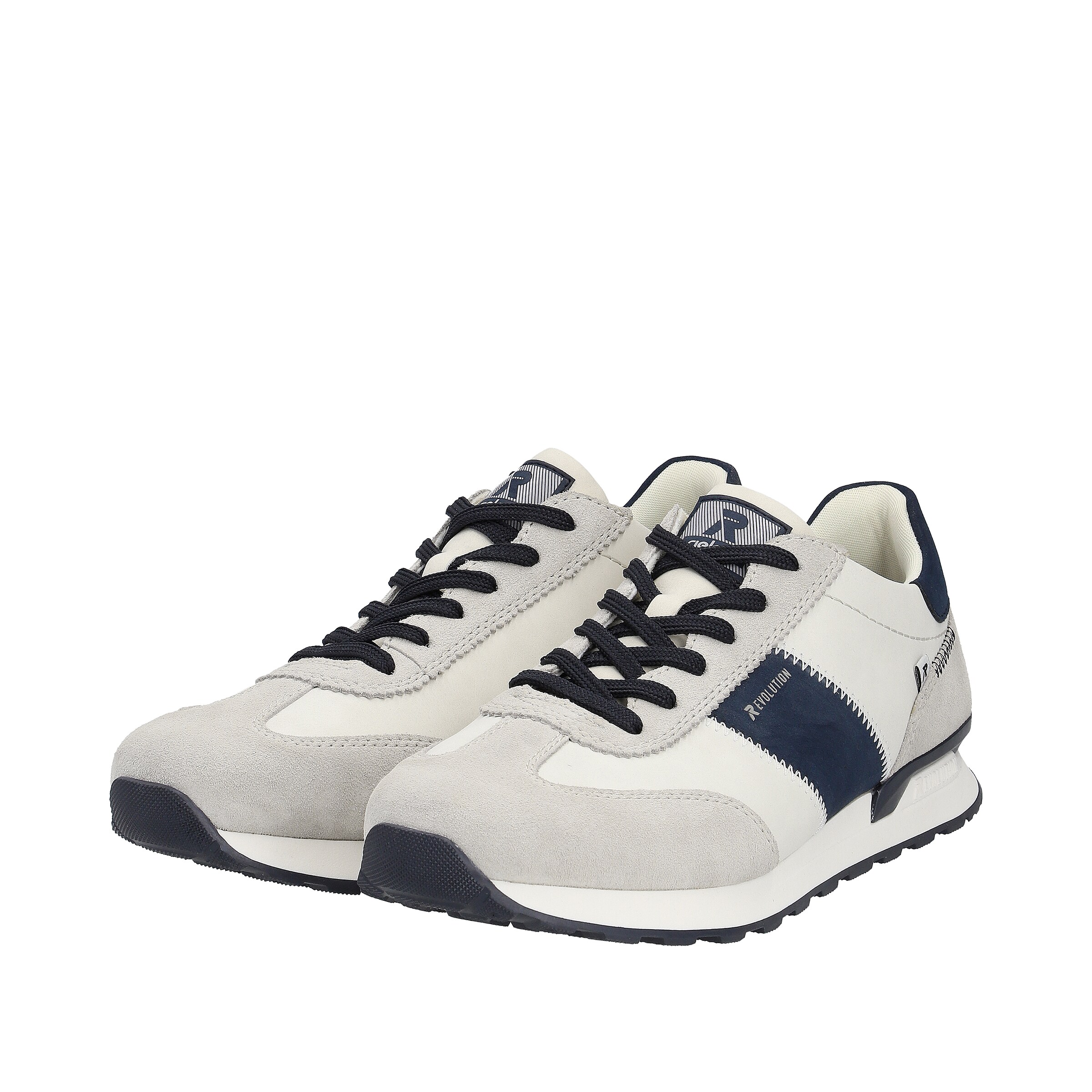 Baskets basses 'U0306' Rieker Sport en blanc