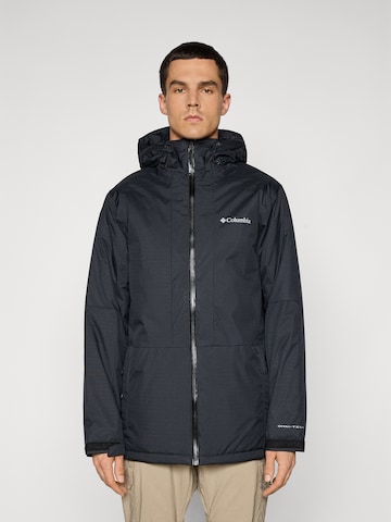 COLUMBIA Μπουφάν πεζοπορίας 'Point Park II' σε μαύρο: μπροστά