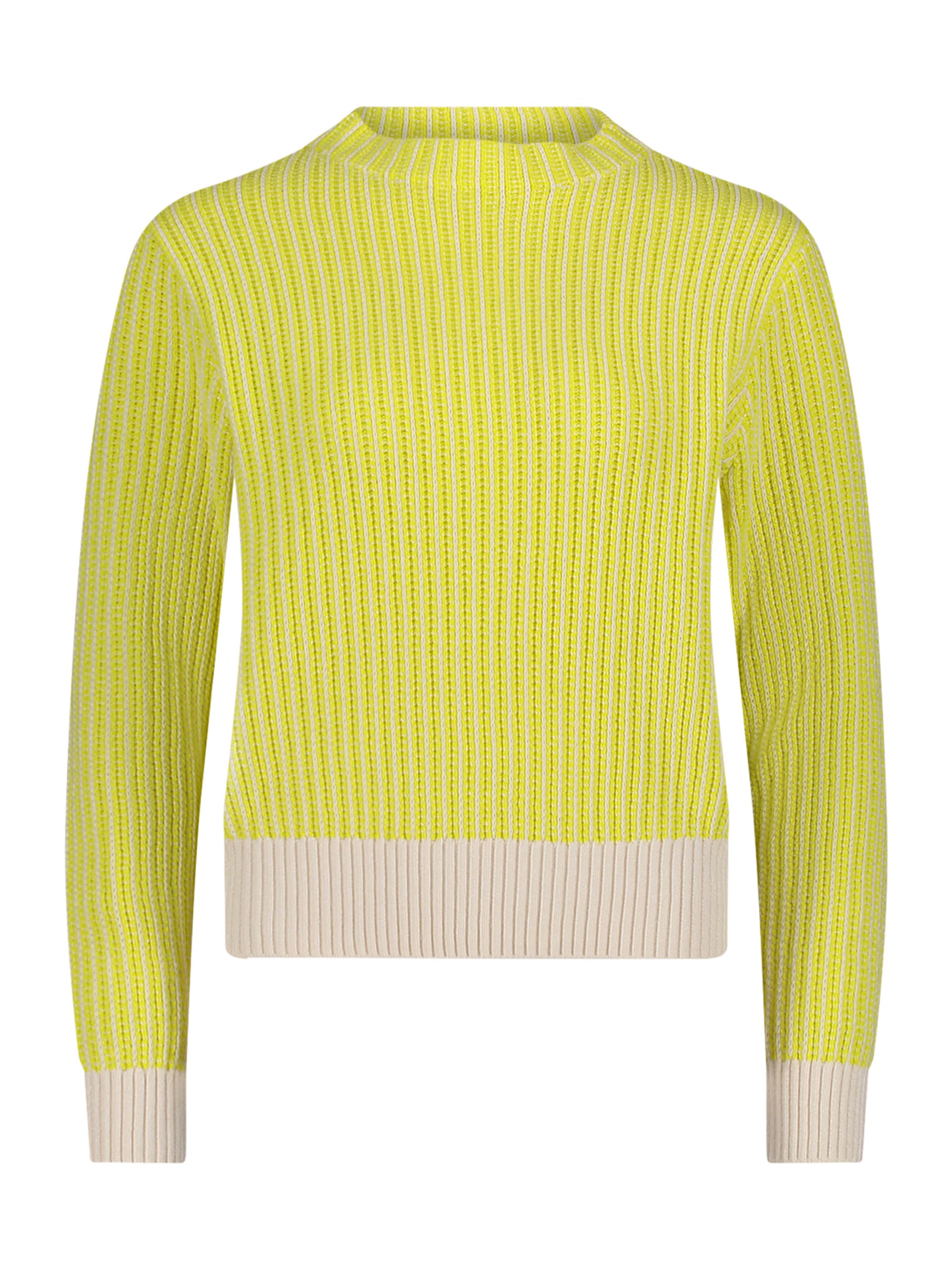 Pullover di Betty & Co in giallo: frontale