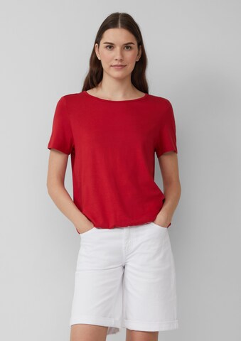s.Oliver Shirt in Rood: voorkant