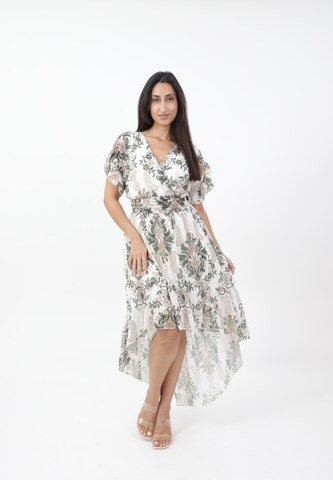 Robe Elara en vert : devant