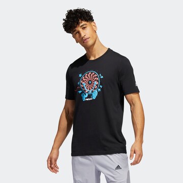 ADIDAS SPORTSWEAR Funktionsshirt in Schwarz: predná strana