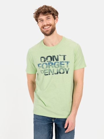 CAMEL ACTIVE Shirt in Green: front