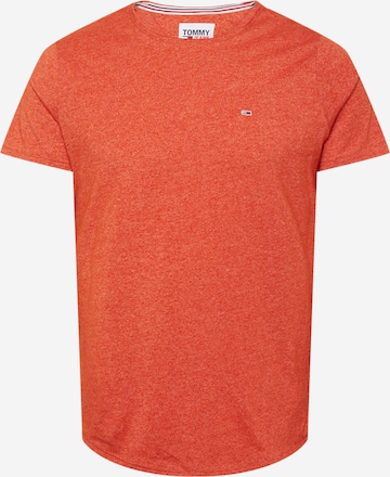 Tommy Jeans Shirt 'Jaspe' in Orange: front