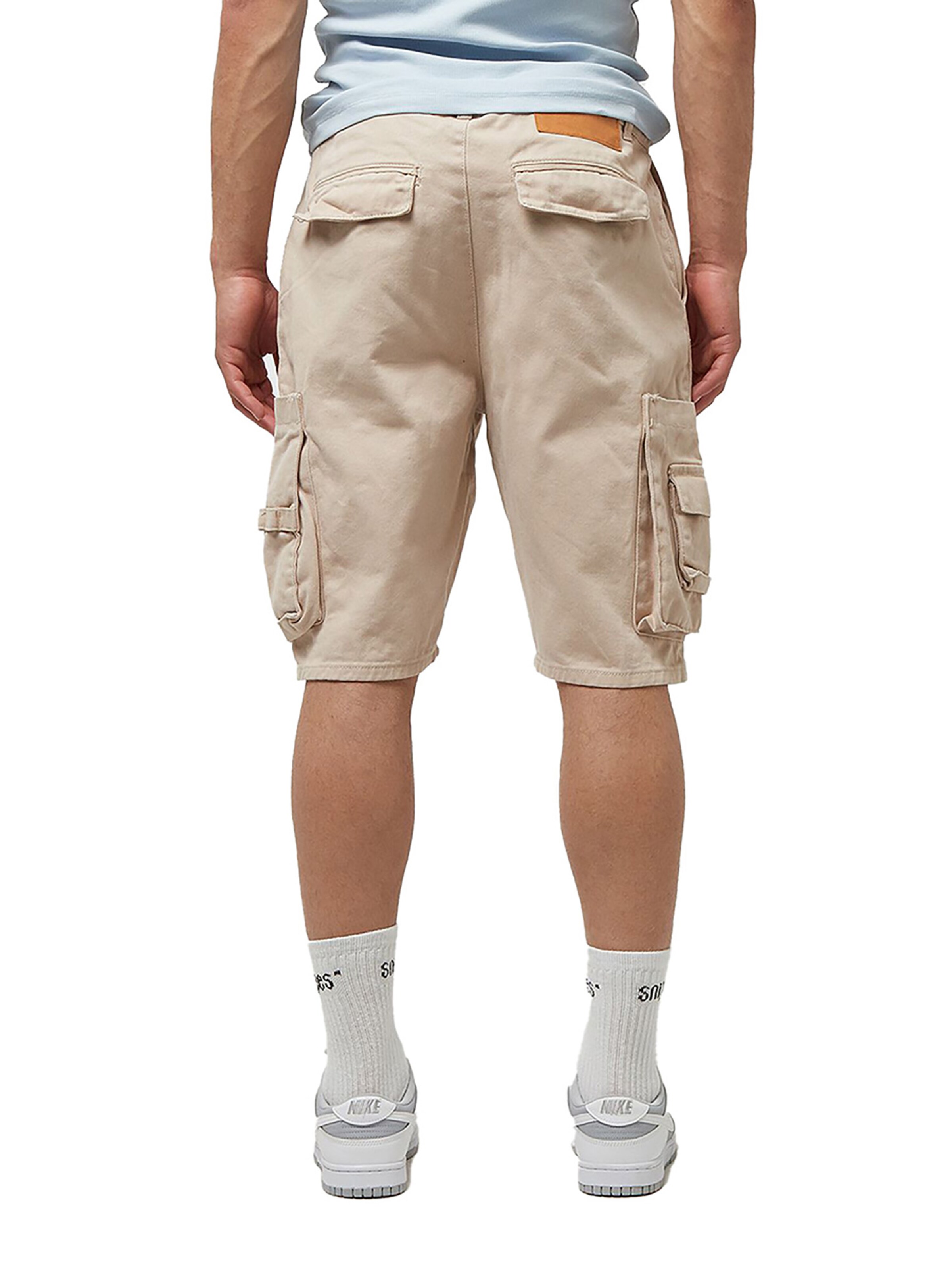 Low Lights Studios Regular Cargo Jeans in Beige