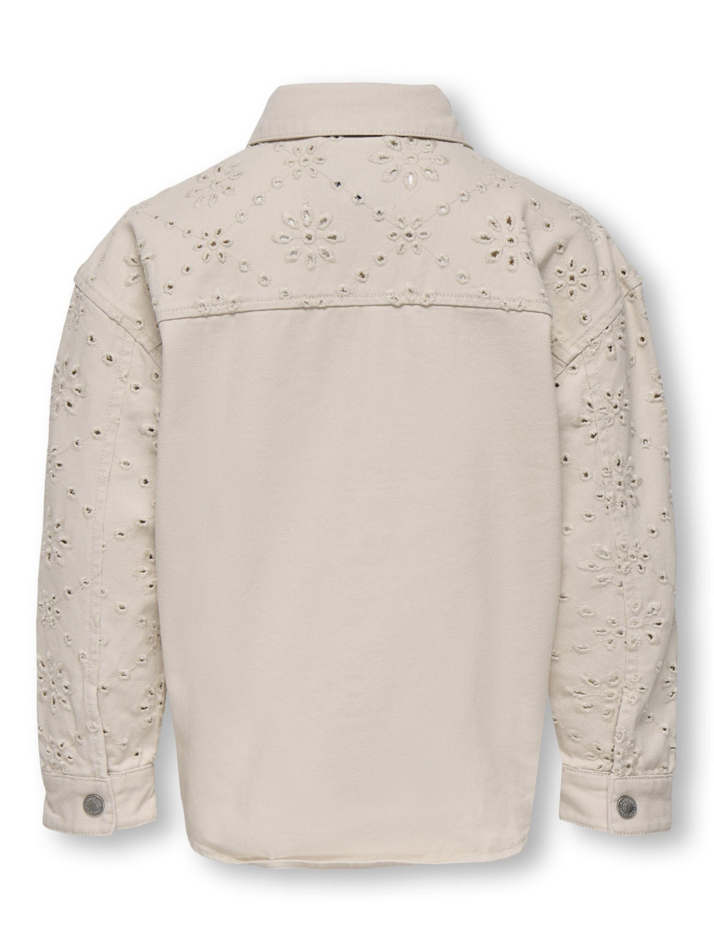 ONLY GIRLS Overgangsjakke 'KOGElsa' i beige