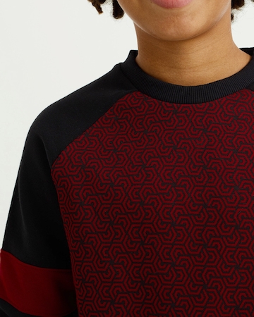 WE Fashion - Sweatshirt em vermelho