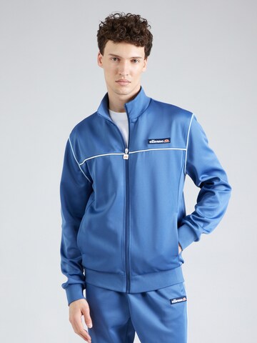 ELLESSE - Sudadera con cremallera 'SAN MARINO' en azul: frente