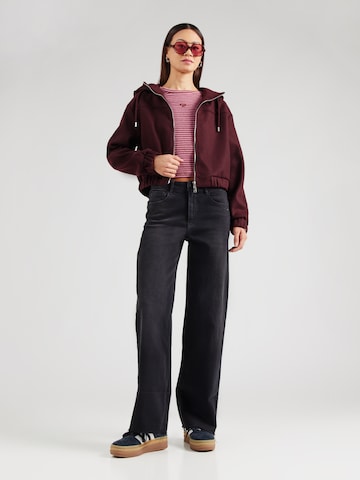 Largi Jeans '94JETTE' de la Gang pe negru
