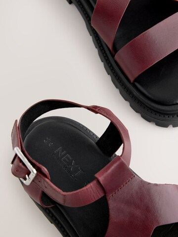 Sandalo con cinturino di Next in rosso