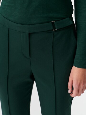 Coupe slim Pantalon à plis 'JAKINA 1' TATUUM en vert