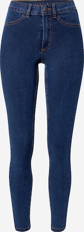 VILA Skinny Jeans 'Ana' in Blauw: voorkant