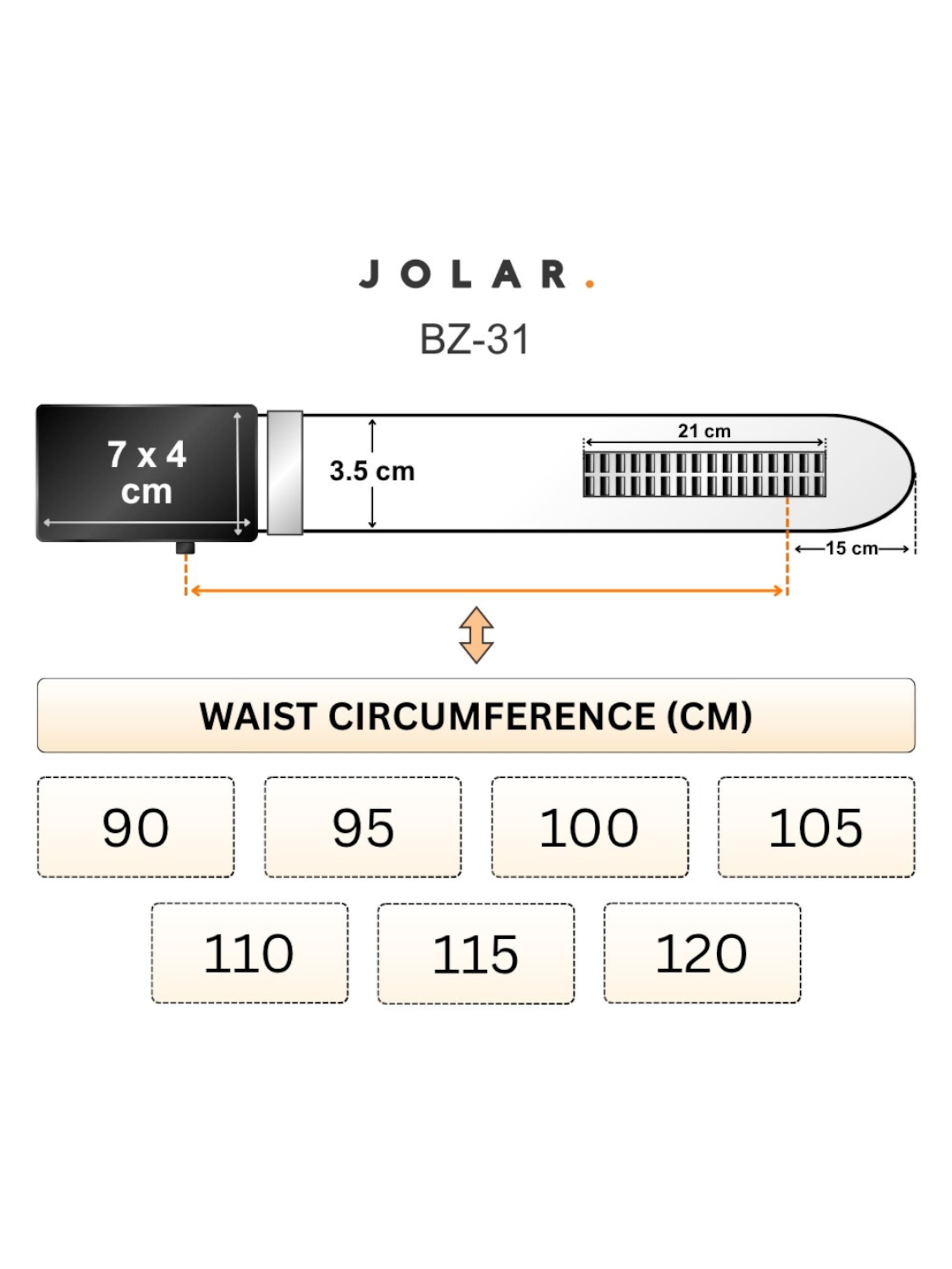 jolar Belt 'MODERN' in Blue