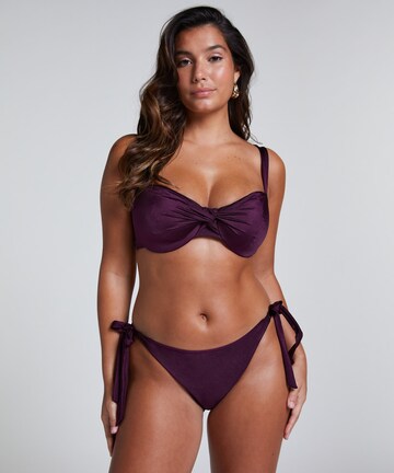 Hunkemöller Bikini bottom 'Luxe' in Purple: front