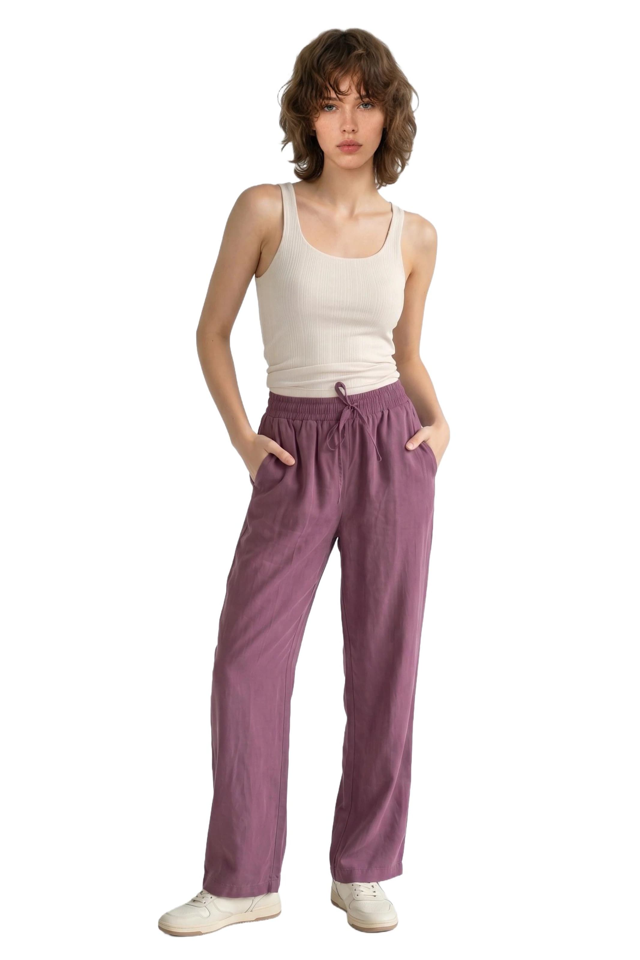 No Matter What Regular Broek in Rood: voorkant