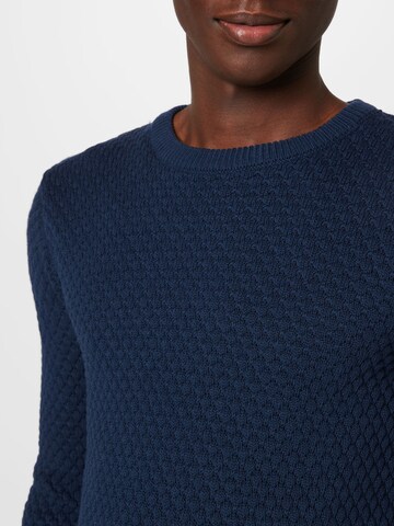 !Solid Pullover 'Clive' in Blau