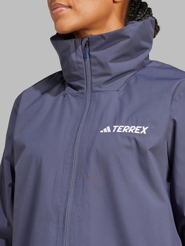ADIDAS TERREX Outdoor Jacket 'MT ESS' in Blue