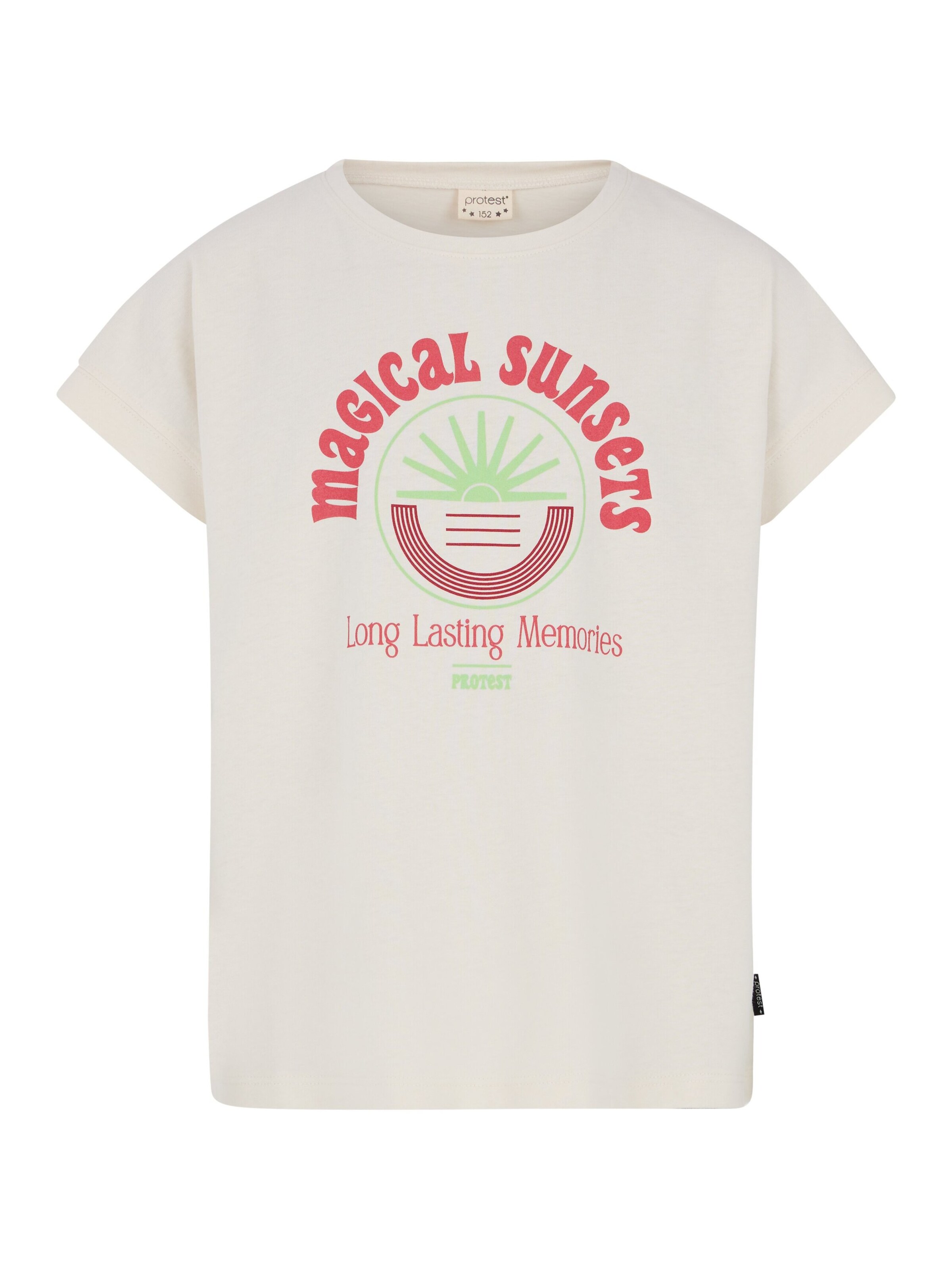 PROTEST Shirt 'PRTBHOOMI JR'‌‌ in weiß, Produktansicht