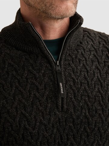 VANGUARD Pullover 'Pullover in a wool blend with half-zip' i sort