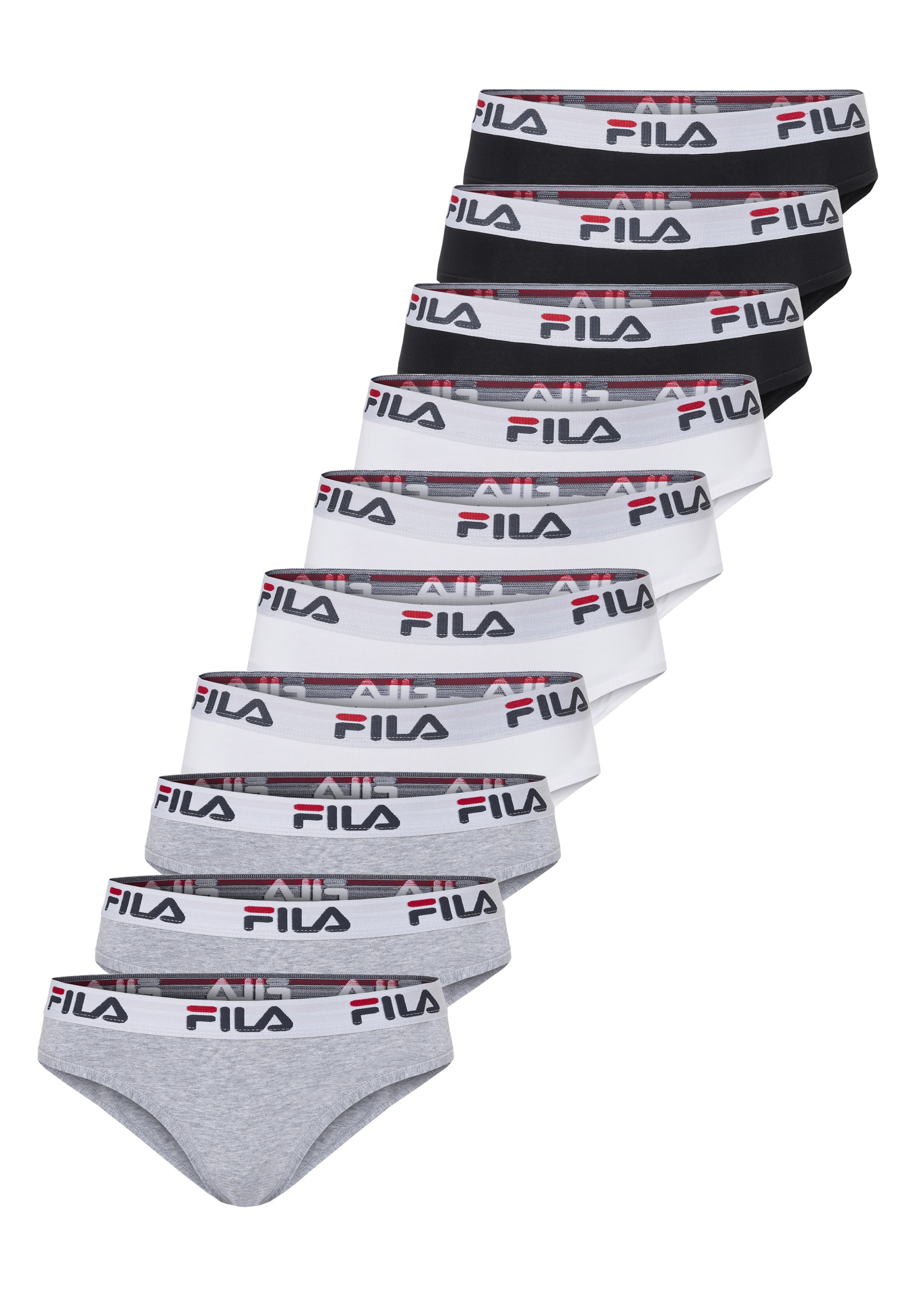 FILA Panty in Grey: front