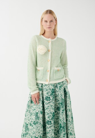 Cardigan Dea Kudibal en vert : devant