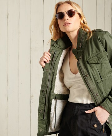 Superdry Between-Season Jacket 'Rookie' in Green