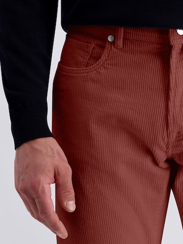 PIERRE CARDIN Regular Hose 'Laval' in Rot
