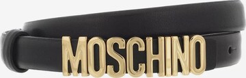 MOSCHINO Belt in Black: front