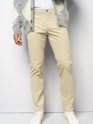 MEYER Regular Chino M5 Move in Beige: Vorderseite