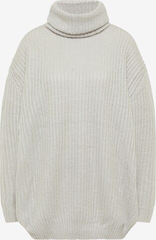 Pullover extra large di RISA in grigio: frontale