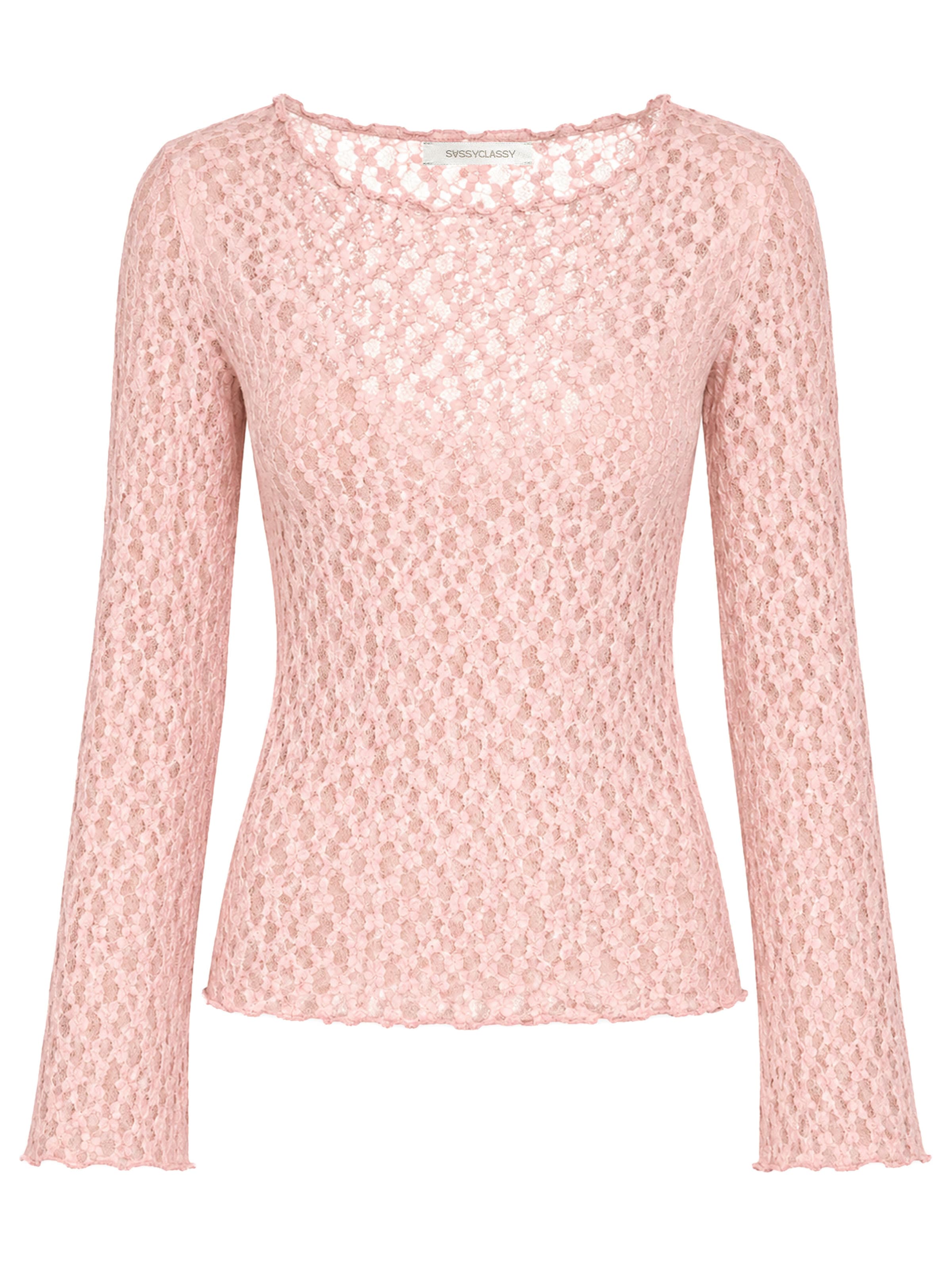 SASSYCLASSY Shirt‌‌‌‌‌‌‌‌‌‌ in Pink: Vorderseite