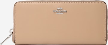 COACH Wallet in Beige: front