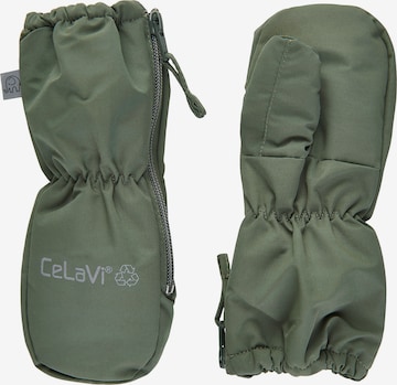CeLaVi Gloves in Green: front