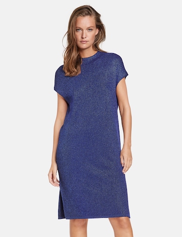 TAIFUN - Vestido em azul: frente