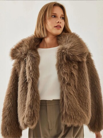 Veste mi-saison Bianco Lucci en marron