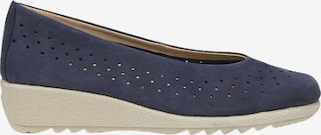 Desa Slipper in Blau: Vorderseite
