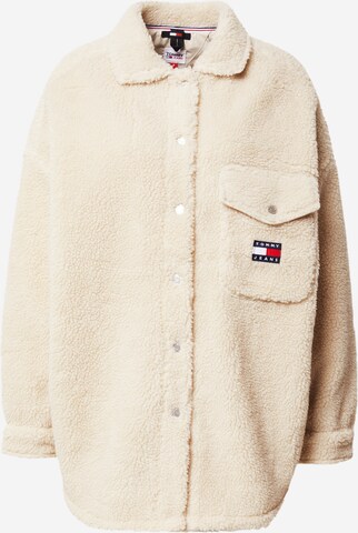 Veste mi-saison Tommy Jeans en beige : devant