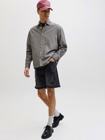 JACK & JONES Обычный Джинсы 'JJIRICK JJFOX' в Черный